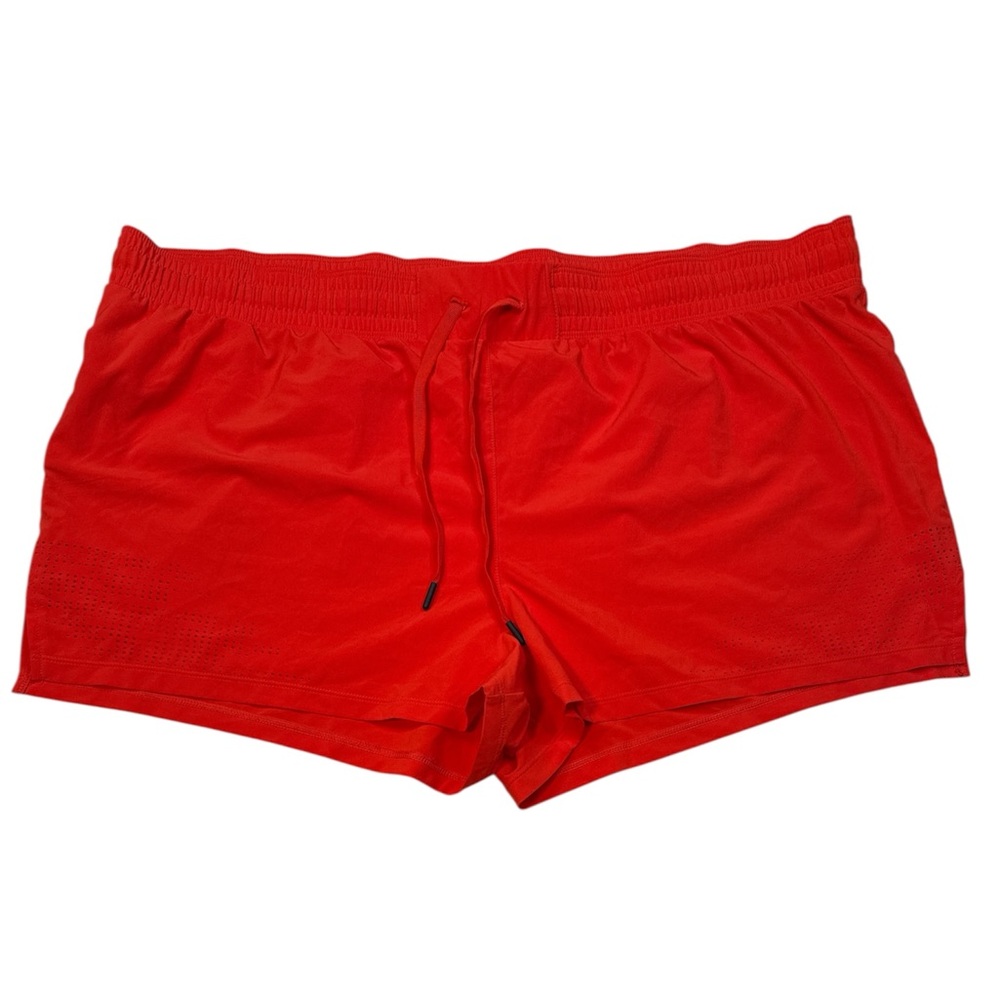 Under Armour Red Athletic Shorts Women’s 2X Perforated Athleisure